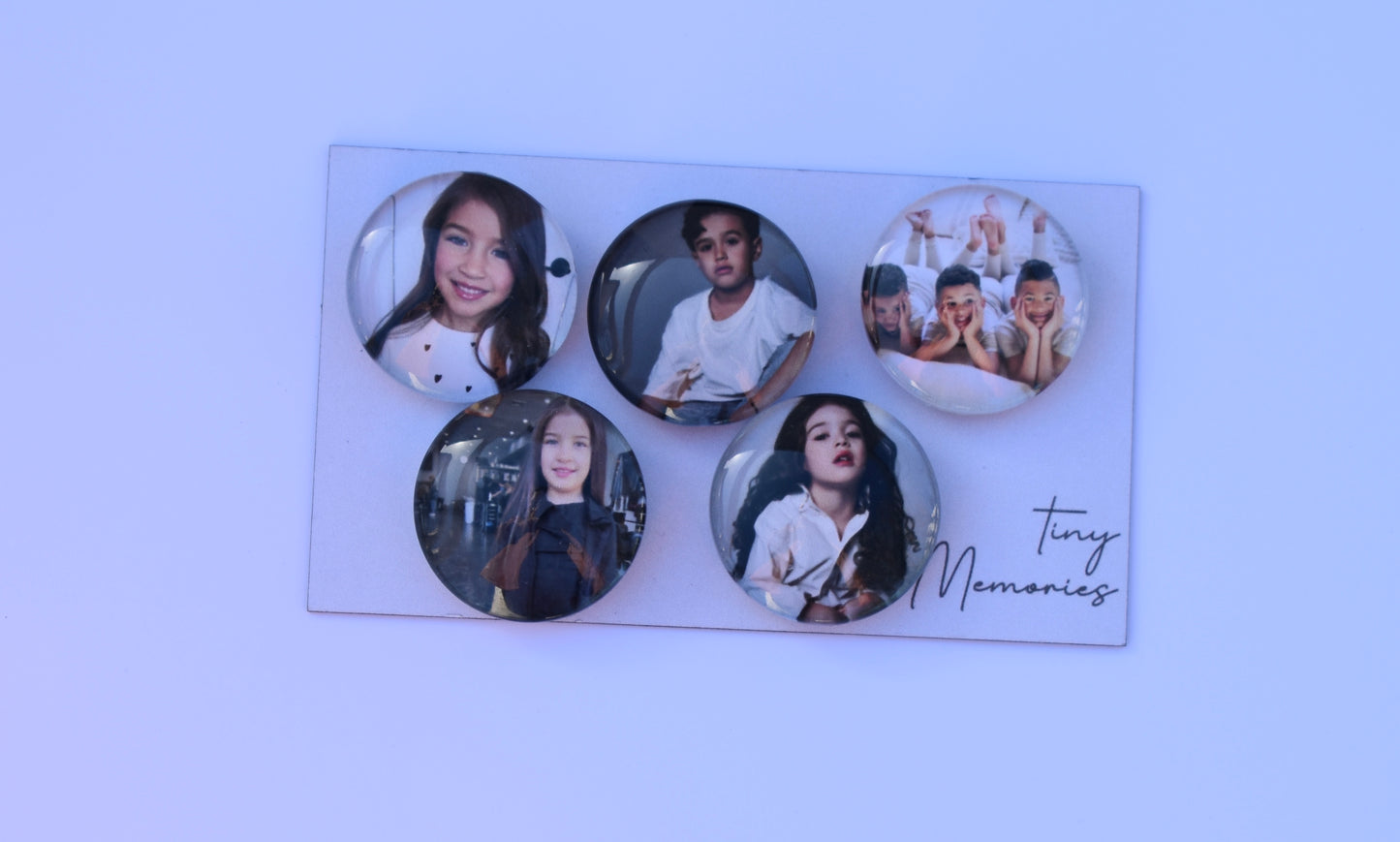 Glass Magnets set of 5